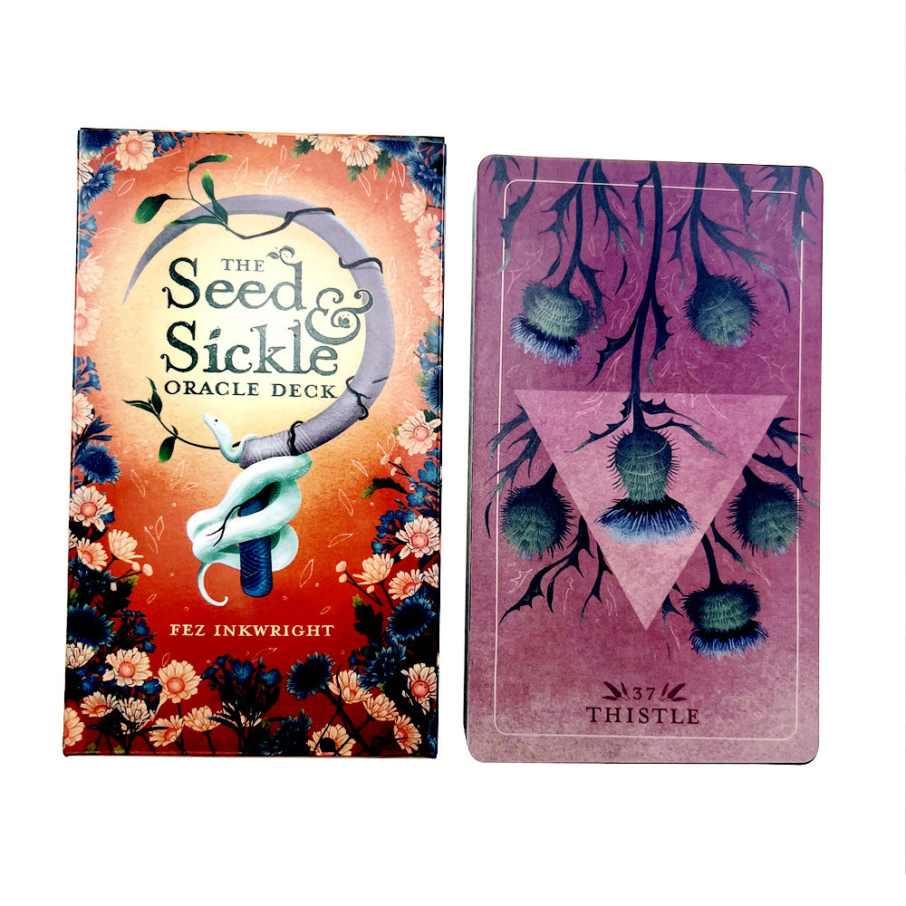 Tarot Cards Deck With Guidebook - Siseed sierp Oracle Deck A 55
