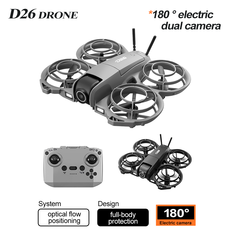 Fpv Brushless Rc Drone 4K - D26 4K Mini RC dron, pełna