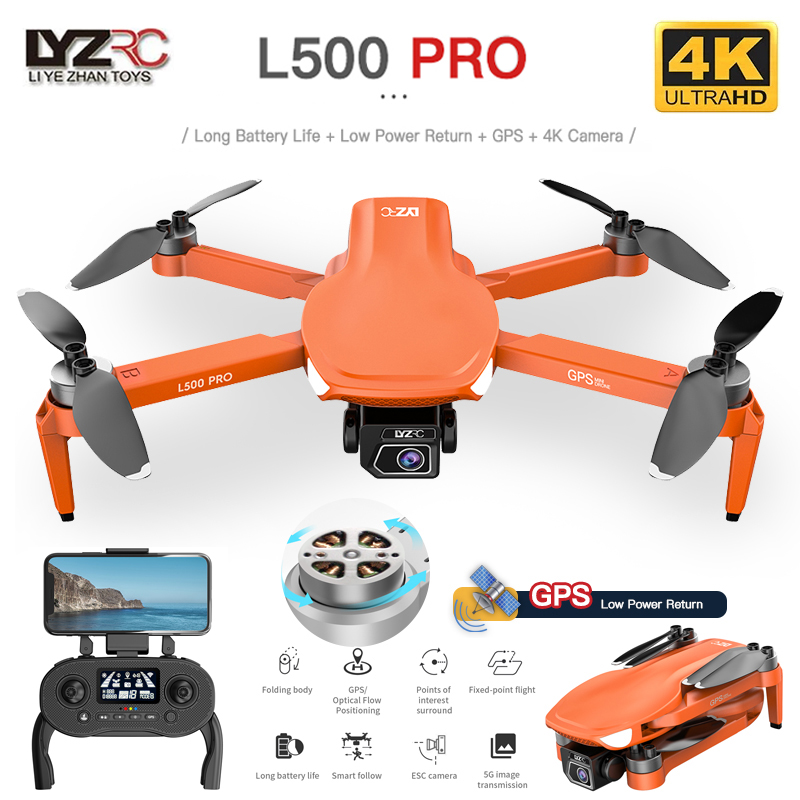 L500 PRO GPS Drone 4K Profesio – Fpv Brushless Rc Drone 4K recenzja i cena