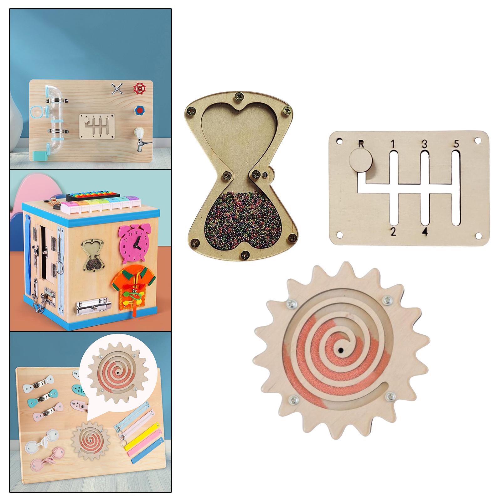 Montessori – zestaw akcesoriów – Montessori Wooden Busy Board Toddler recenzja i cena