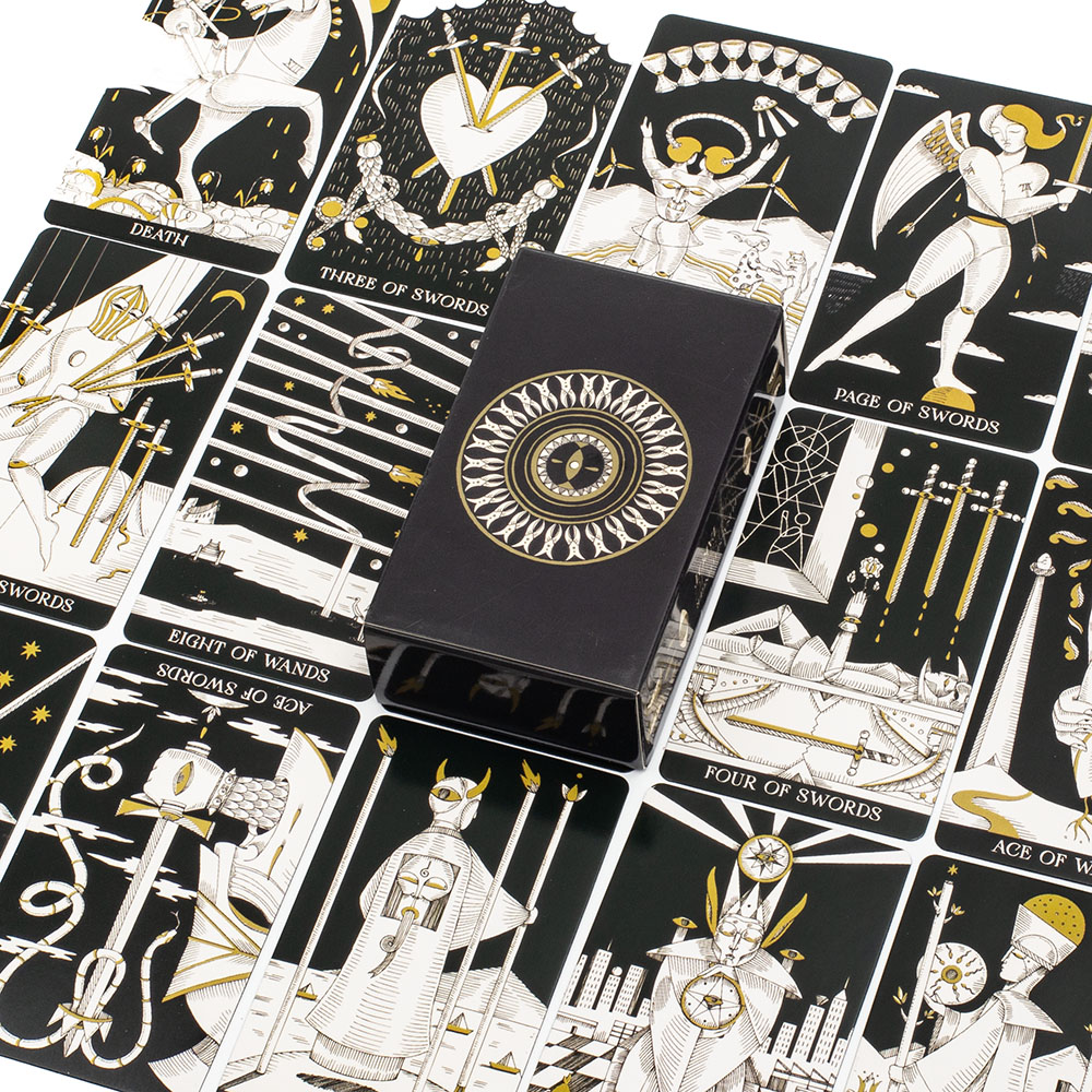 78 kart tarota „Symboliczna du – Tarot Cards Deck With Guidebook recenzja i cena