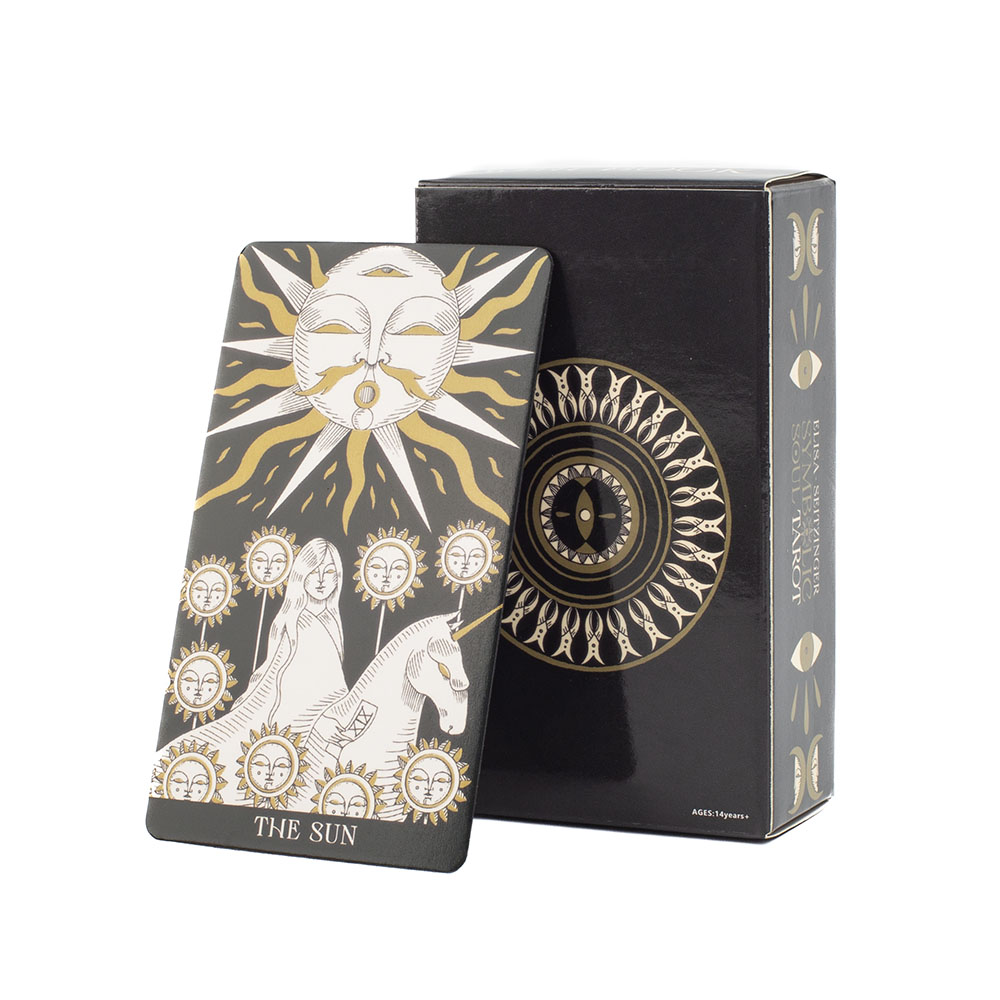 78 kart tarota „Symboliczna du – Tarot Cards Deck With Guidebook recenzja i cena