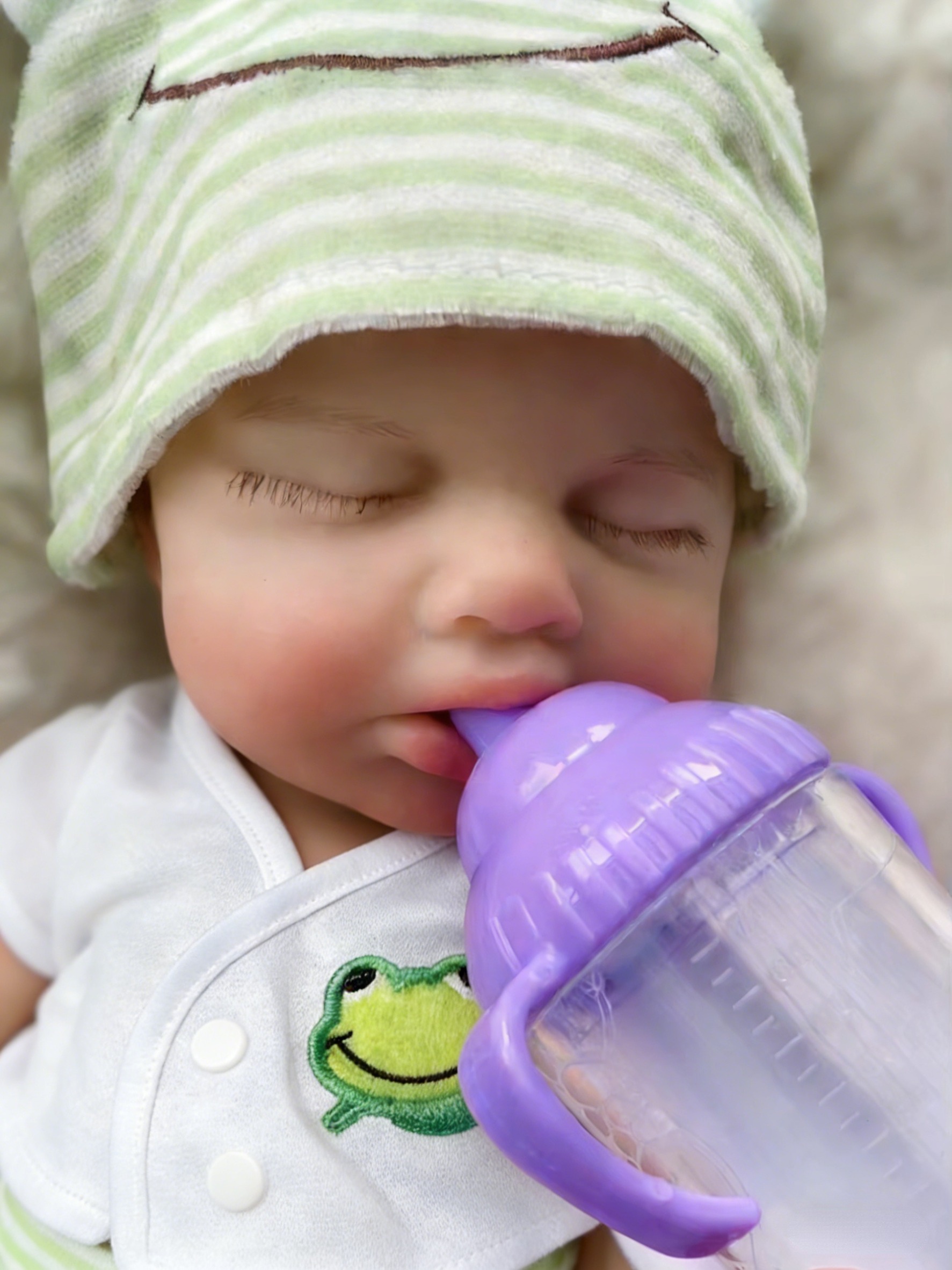 Lalka OtardDolls Loulou z otwi – Reborn Baby Doll Silicone Realistic recenzja i cena