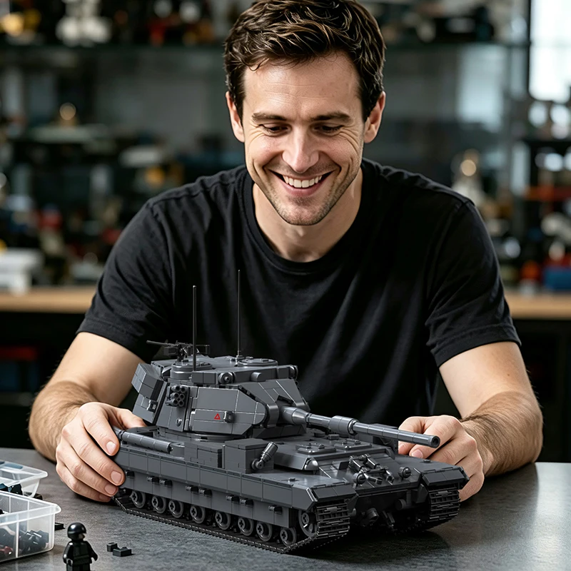 2165 elementów, zestaw klocków – Lego Compatible Military Tank recenzja i cena