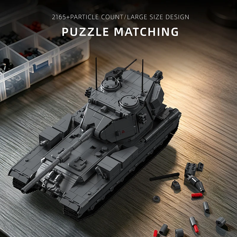 2165 elementów, zestaw klocków – Lego Compatible Military Tank recenzja i cena