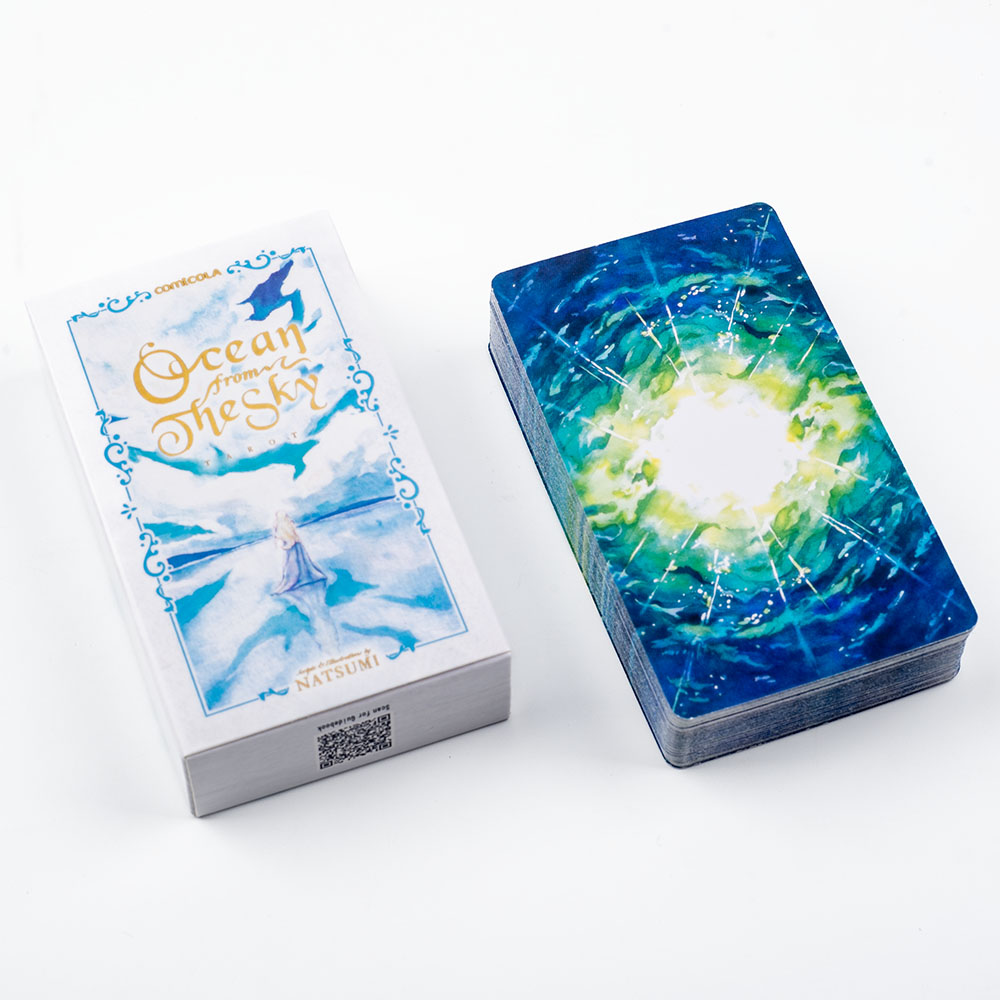 Ręcznie malowana kolorowana ka – Tarot Cards Deck With Guidebook recenzja i cena
