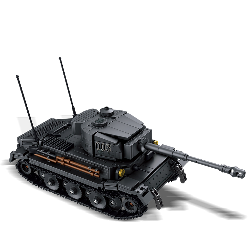 712 elementów – zestaw klocków – Lego Compatible Military Tank recenzja i cena