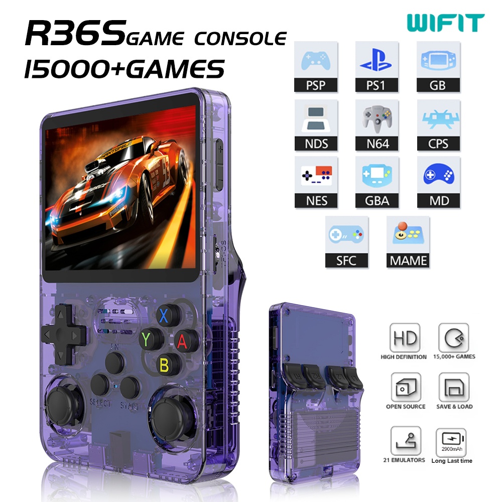 Konsola przenośna R36s, retro  – Retro Handheld Game Console R36S recenzja i cena