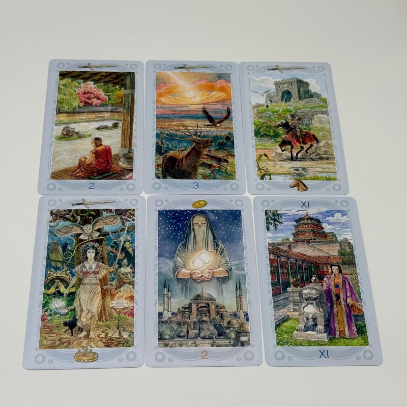 TAŁA KART TAROTA ŚWIĘTYCH MIEJ – Tarot Cards Deck With Guidebook recenzja i cena