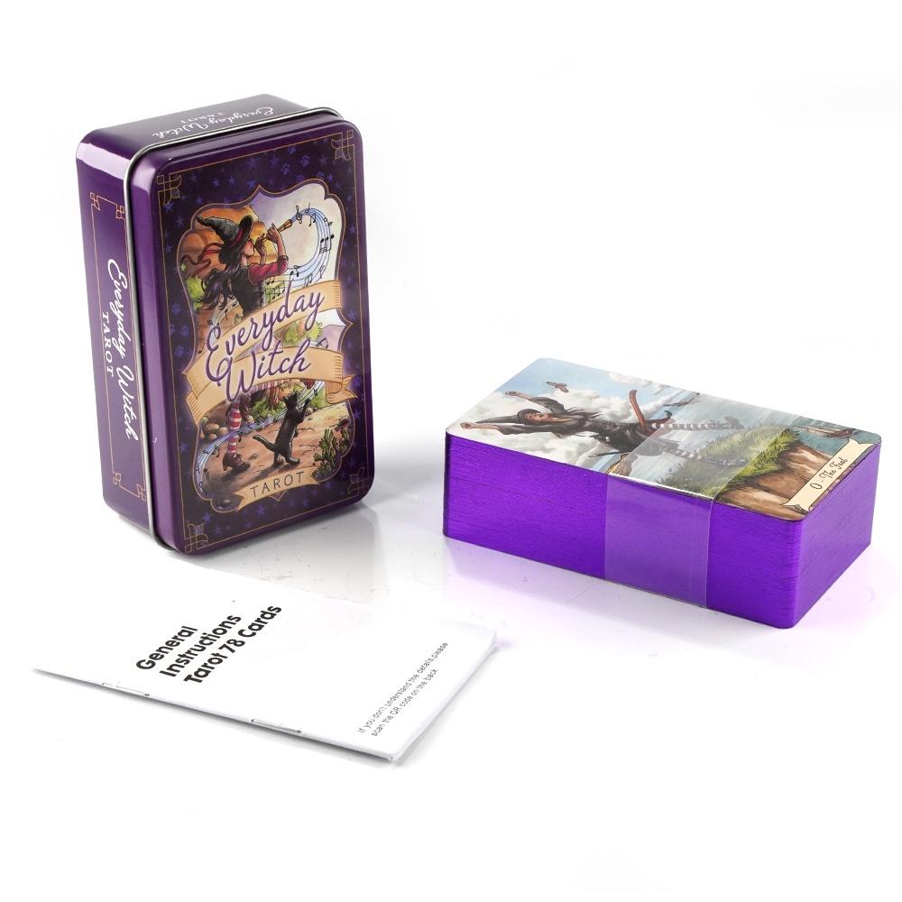 Tarot wiedźmy o wymiarach 10,3 – Tarot Cards Deck With Guidebook recenzja i cena