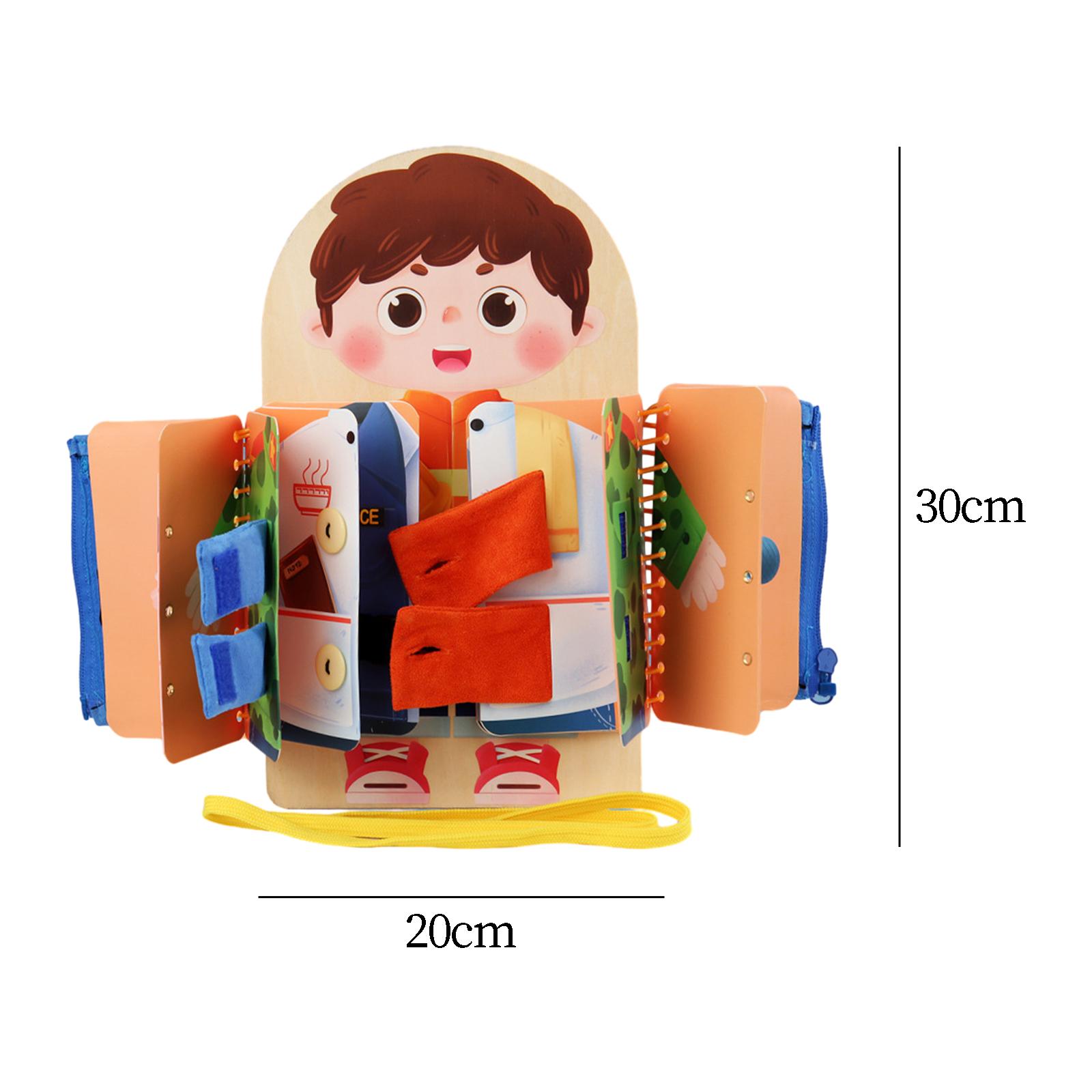 Drewniana zabawka Montessori d – Montessori Wooden Busy Board Toddler recenzja i cena