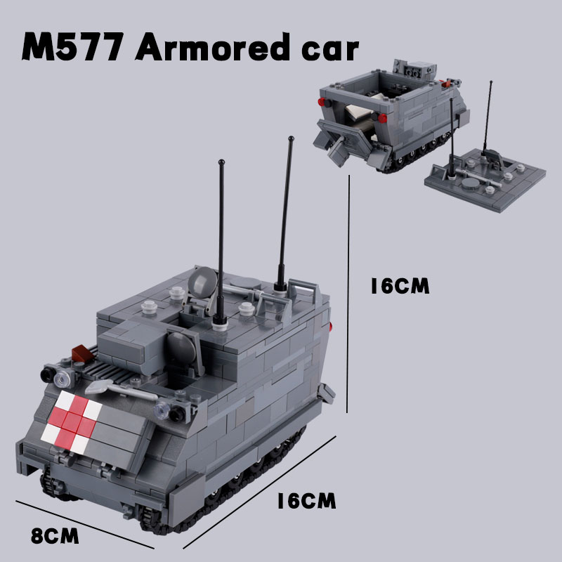 Nowoczesny wojskowy czołg panc – Lego Compatible Military Tank recenzja i cena